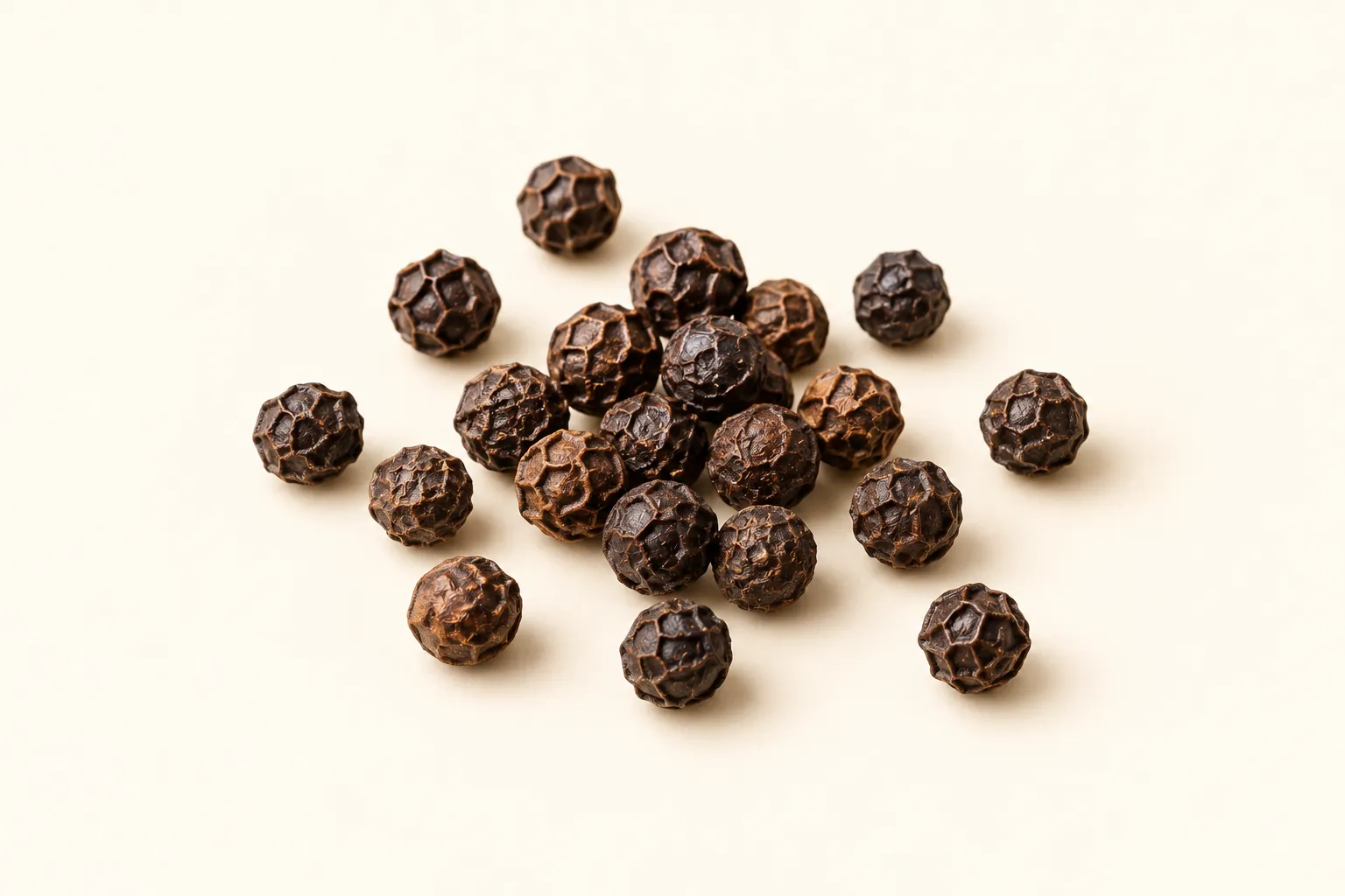Black peppercorns