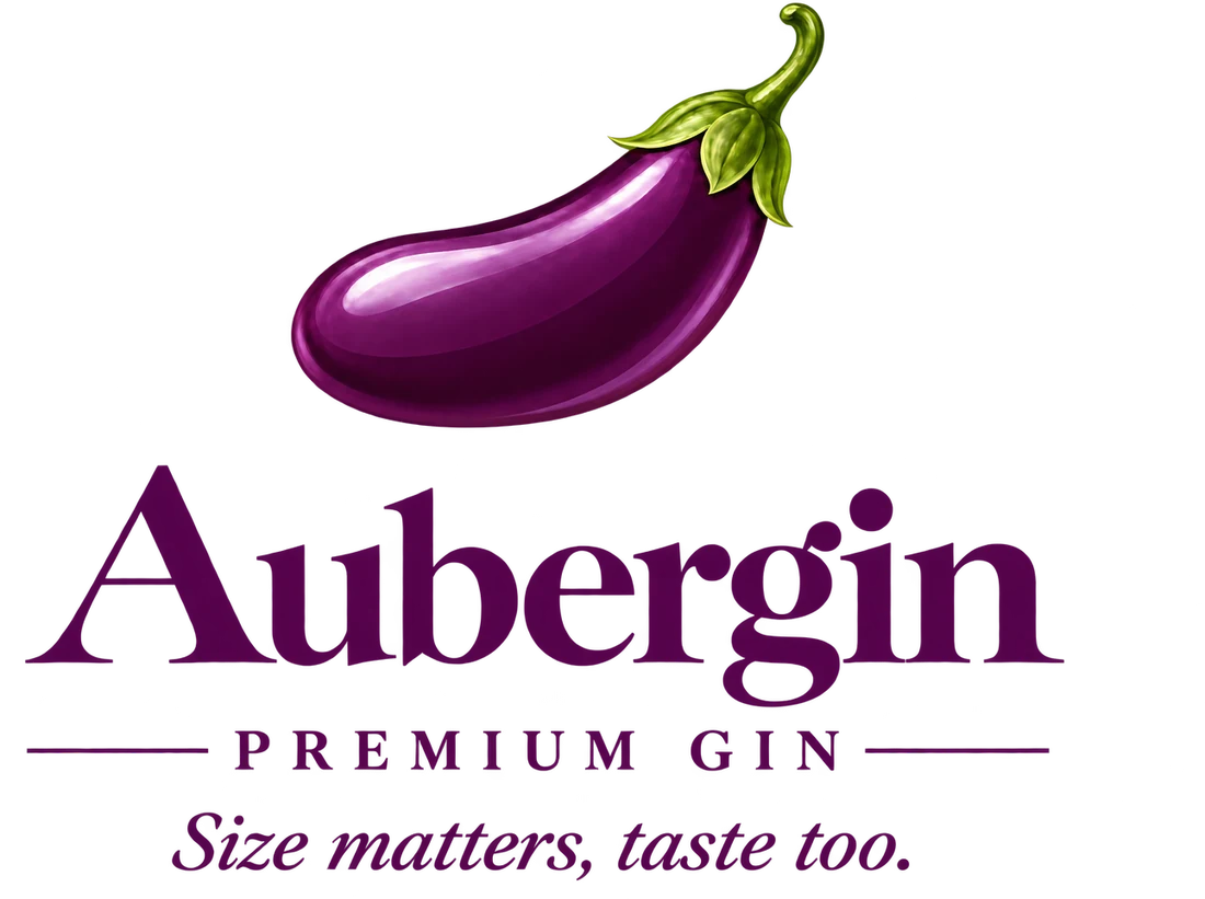 Aubergin — Premium gin. Size matters, taste too.